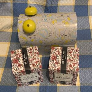 Beekman 1802 Whipped Body Cream Set Clock Tin